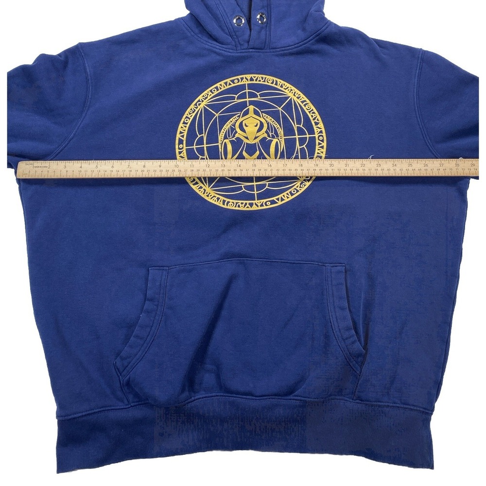 Terraria Video Game Adult 2XL Hoodie Navy Blue Vidglo (No Drawstring) - Picture 2 of 6